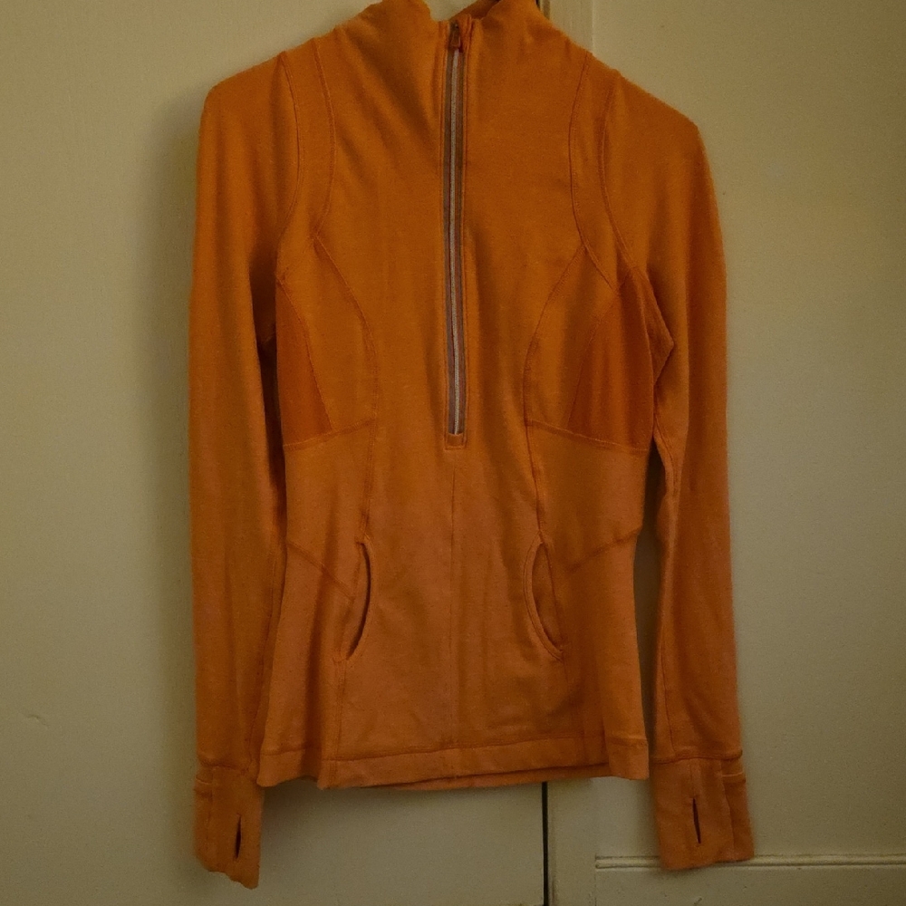 lululemon athletica Orange Women's Top